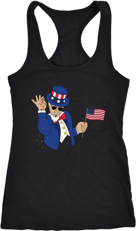 Patriotic Salt Bae - Shirt Clipart (544x924), Png Download