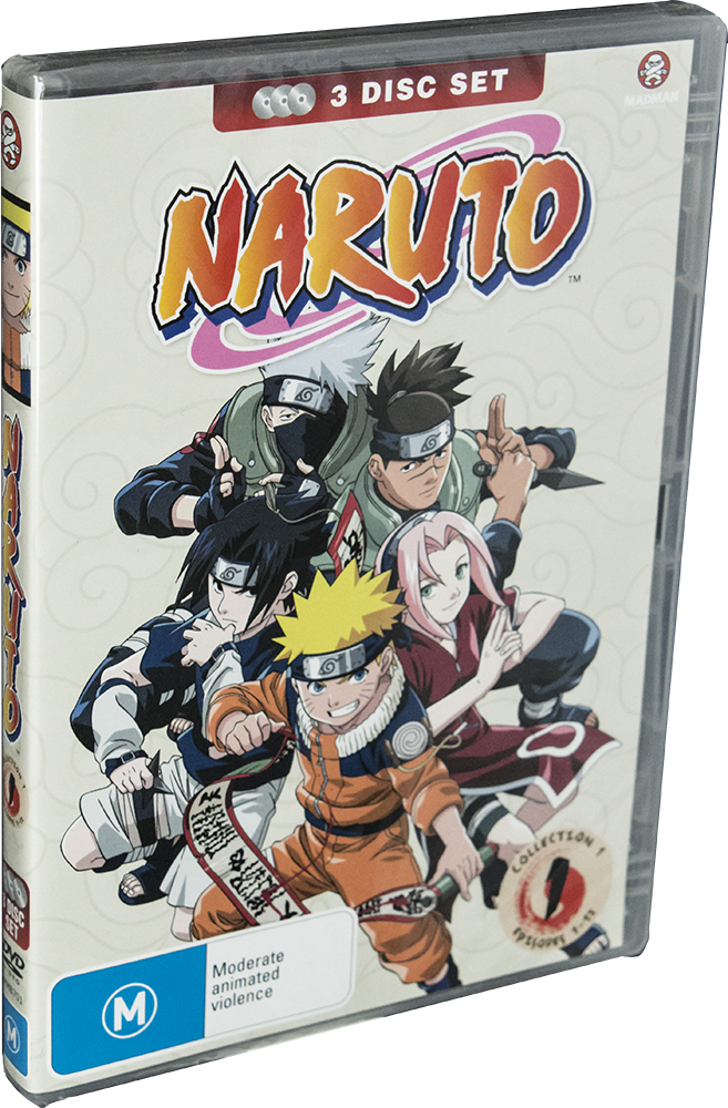 Collection 1 Dvd - Naruto Season 2 Episode 44 Clipart (657x1000), Png Download