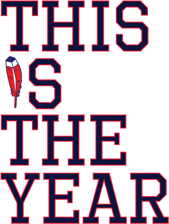 It's Tribe Time - Tribe Time Cleveland Indians Clipart (612x792), Png Download
