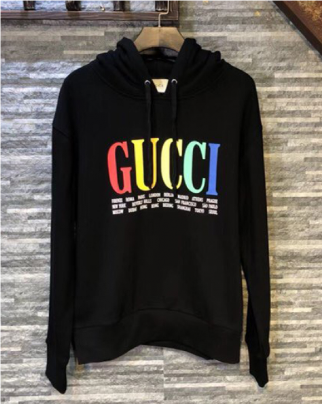 Gucci Cities Hoodies - Hoodie Clipart (800x800), Png Download