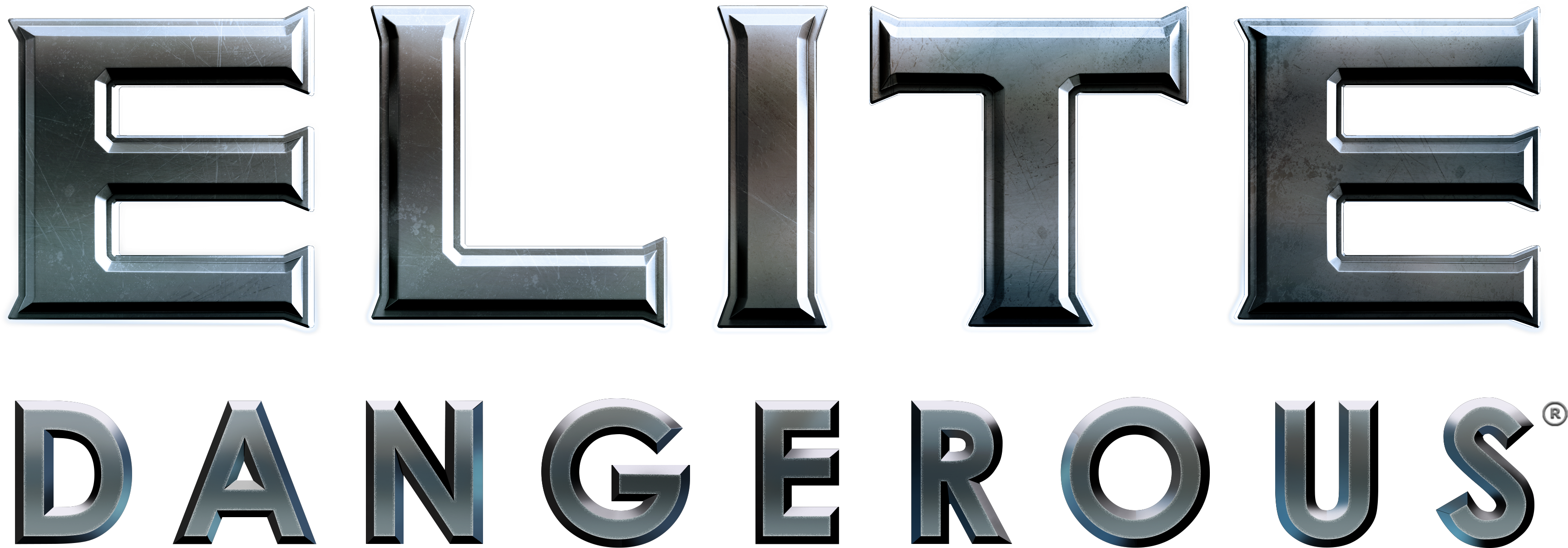 Elite Dangerous Core Logo Text - Elite Dangerous Logo Png Clipart (3540x1311), Png Download