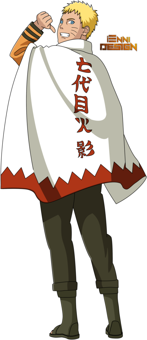 Transparent Naruto Hokage - Naruto Uzumaki Boruto Next Generation Clipart (499x1149), Png Download