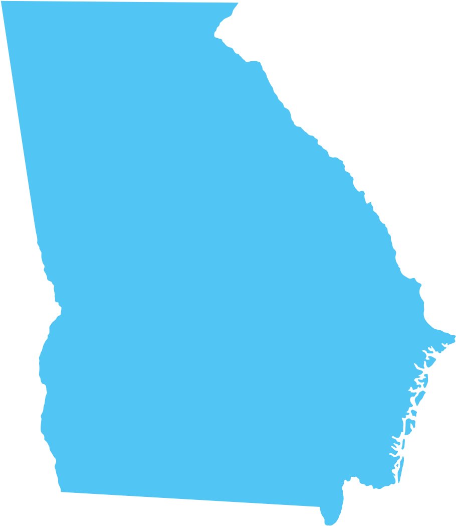 Paywall To Georgia's State Legal Code A Broad Misapplication - State Of Georgia Clipart - Png Download (1440x1440), Png Download
