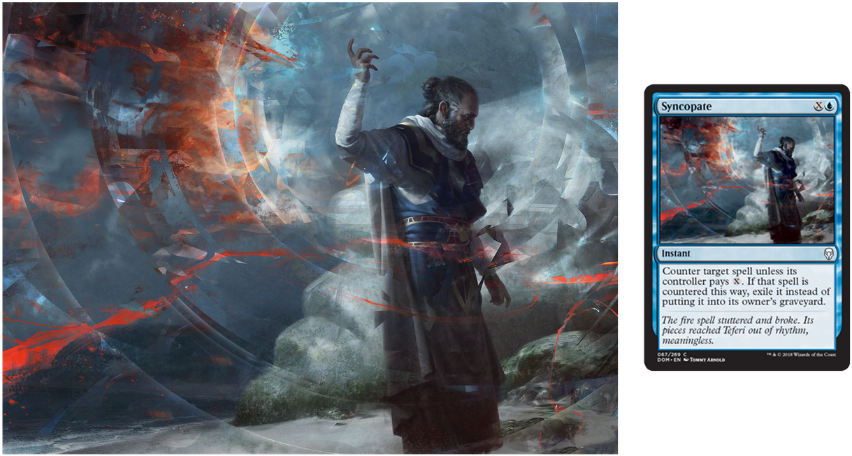 01 Of - Magic The Gathering Dominaria Art Clipart (1280x720), Png Download