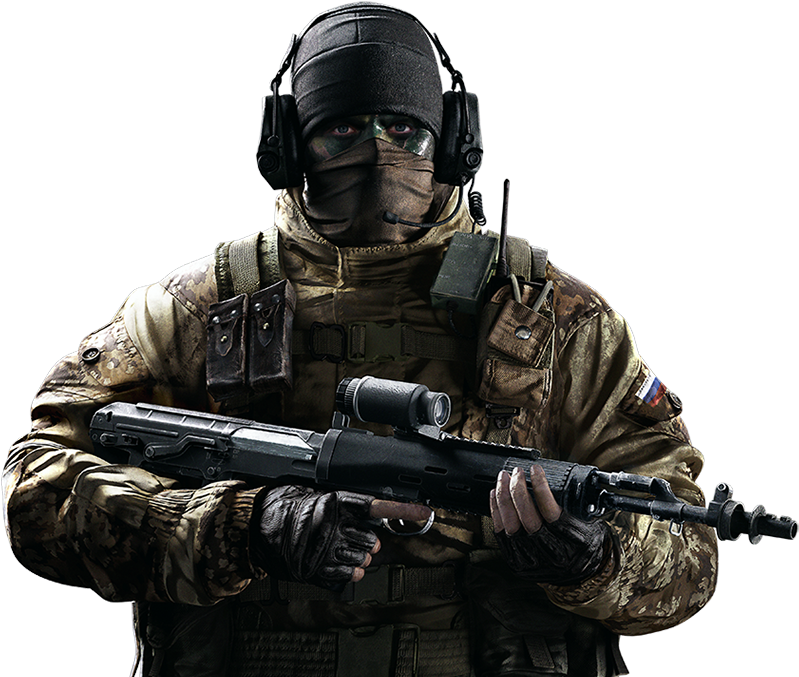 Glaz Rainbow Six Clipart (830x710), Png Download