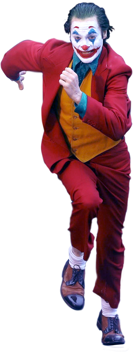 Joker Joaquin Phoenix Png - Halloween Costume Clipart (720x1280), Png Download