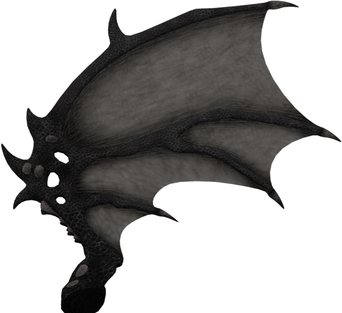 Dragon Wings Side View , Png Download - Dragon Wings Side View Clipart (677x619), Png Download
