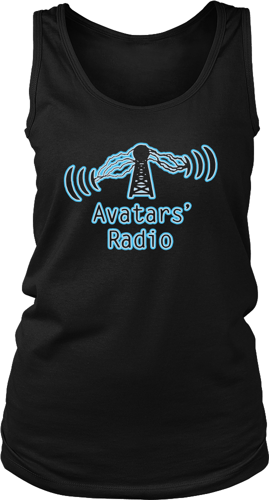Avatars' Radio Women's Tank Top - Shirt Clipart (1000x1000), Png Download