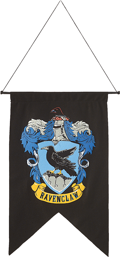 Harry Potter Ravenclaw Flag , Png Download - Harry Potter House Flags Free Printables Clipart (396x843), Png Download