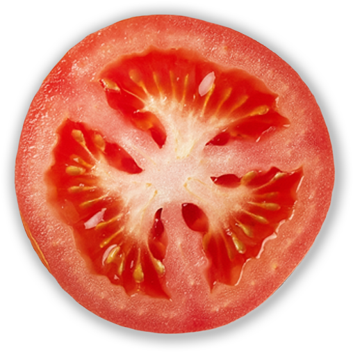 Flavorful - Plum Tomato Clipart (600x600), Png Download