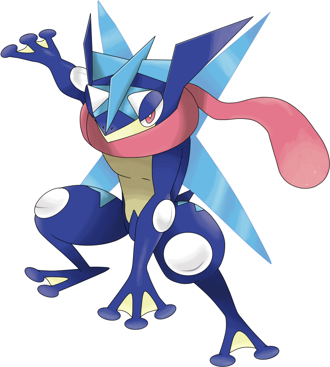 Alola Greninja Clipart (1170x1286), Png Download