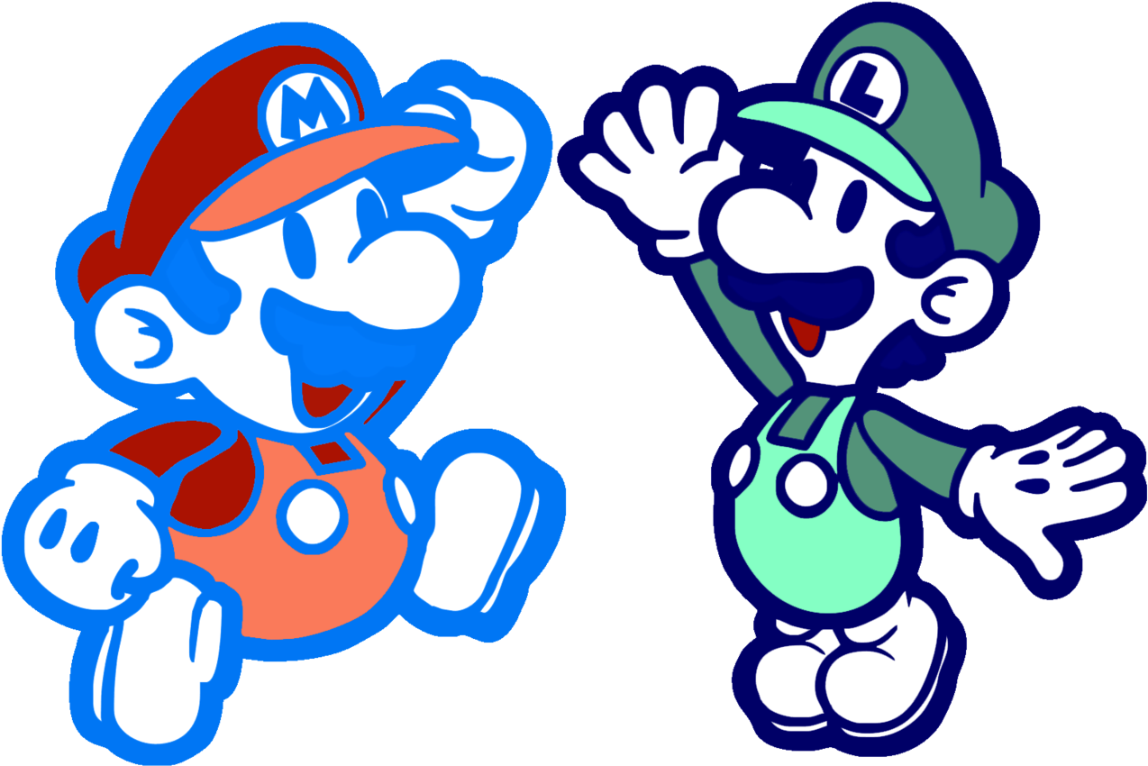 Granduncle - Paper Mario Colouring Pages Clipart (1280x964), Png Download