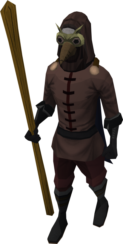 Runescape Mourner Clipart (412x819), Png Download
