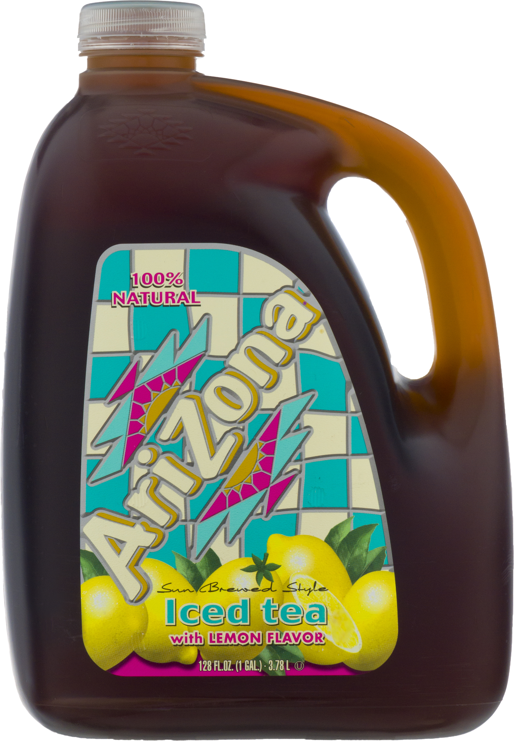 Arizona Iced Tea Lemon Gallon Clipart (1737x2500), Png Download
