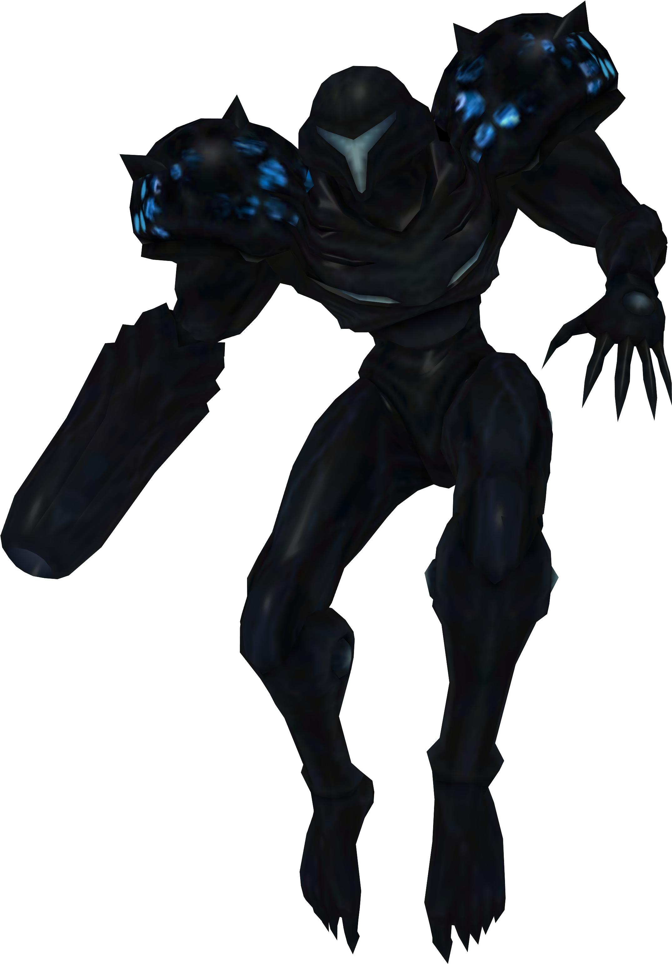 Http - //img2 - Wikia - Nocookie - Net/ Cb20140620141429/metroid - Dark Samus Metroid Prime 2 Clipart (2264x3152), Png Download