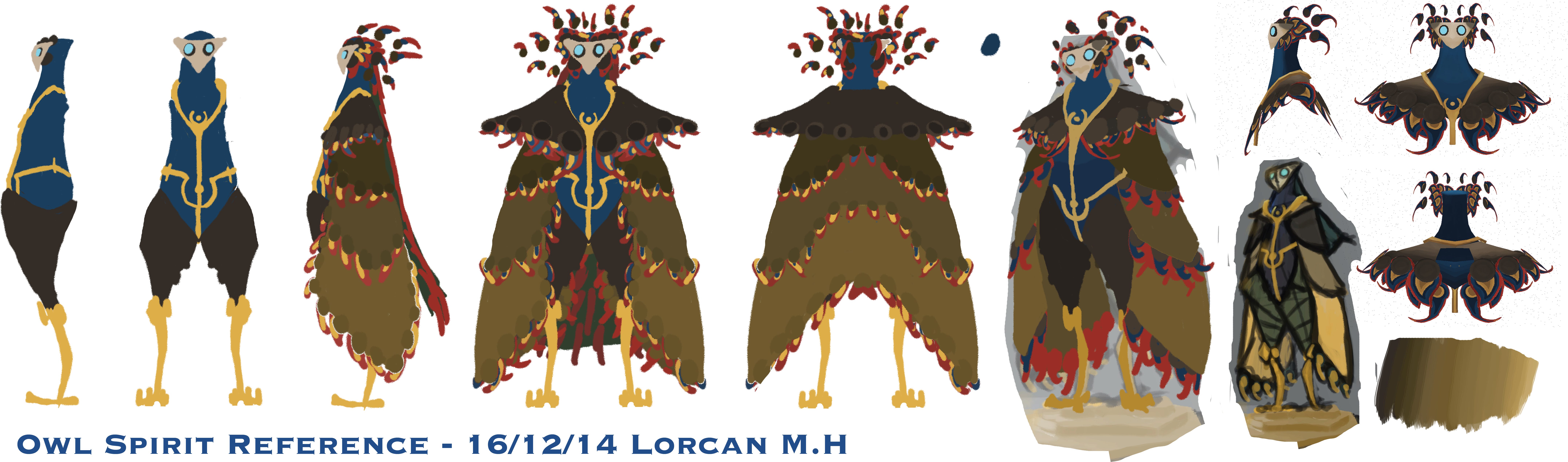 Owl Spirit Refrance Final - Owl Spirit Clipart (8820x2700), Png Download