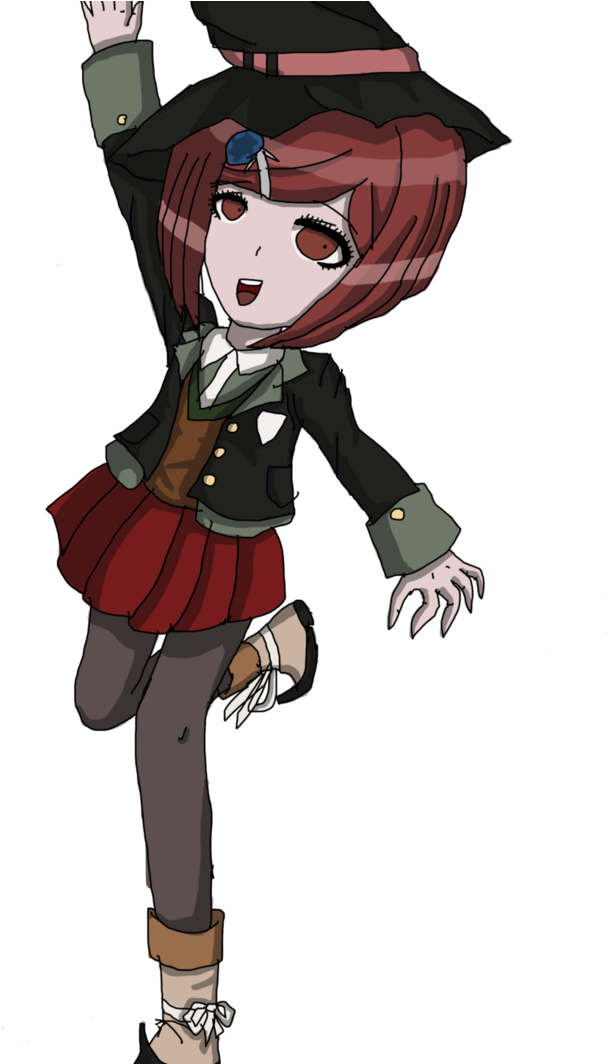 Black Magician Girl - Cartoon Clipart (752x1063), Png Download