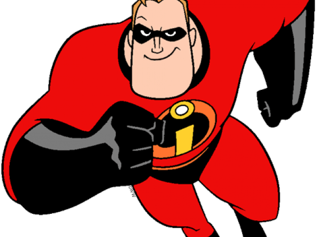 The Incredibles Clipart Disney Mom - Incredibles 2 Dad - Png Download (640x480), Png Download
