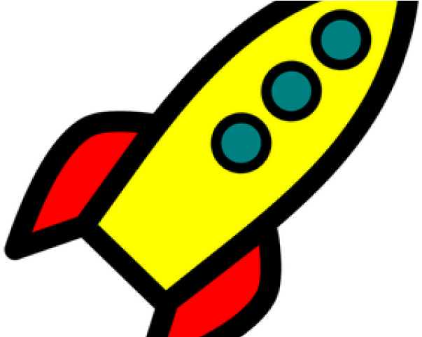 Cartoon Space Rocket Png Clipart (640x480), Png Download