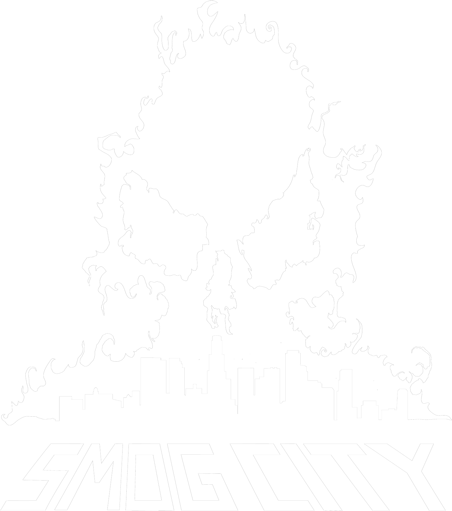 Logo - Smog City Clipart (1594x1818), Png Download