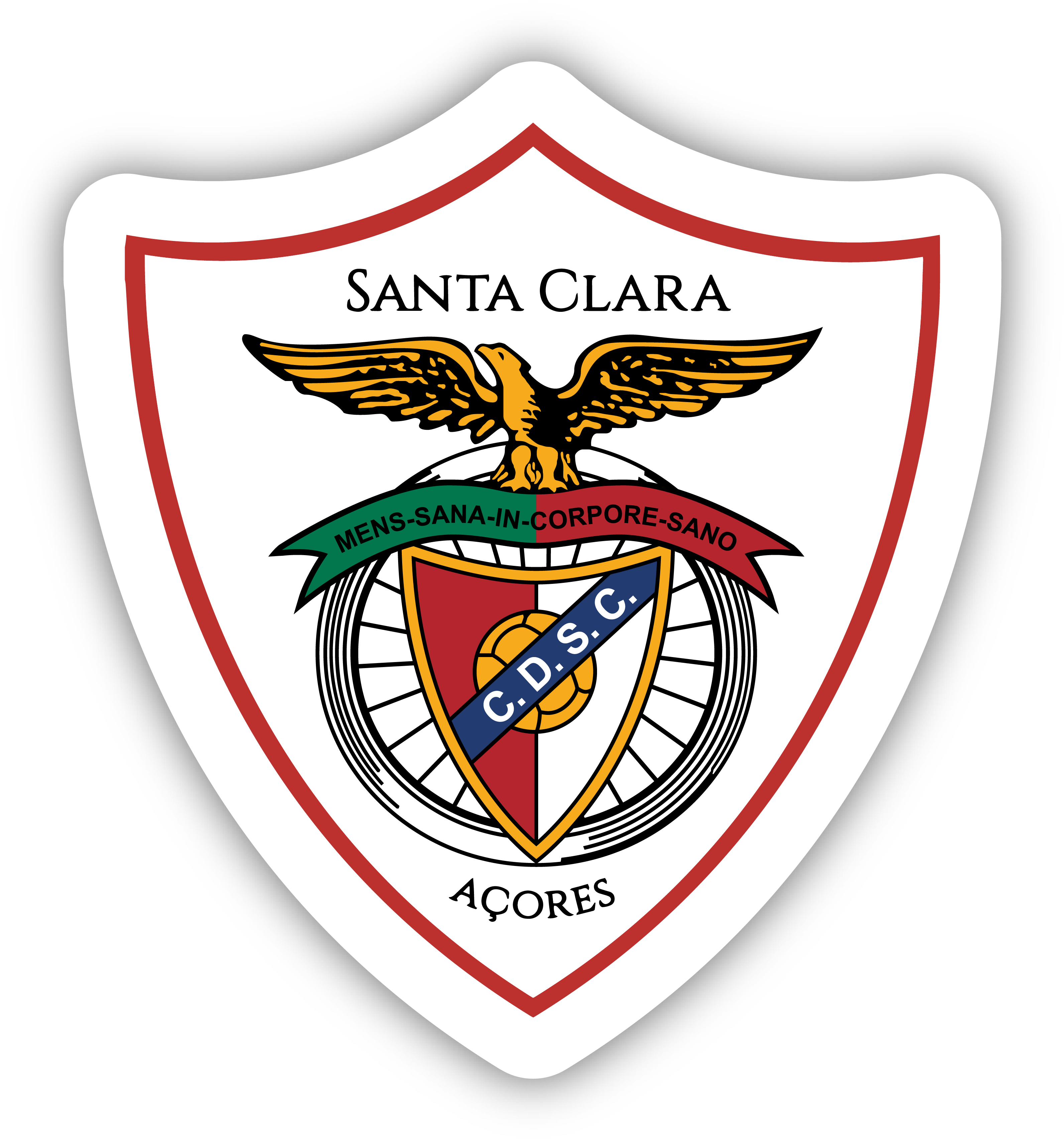 Santa Clara Football Portugal Clipart (3253x3487), Png Download