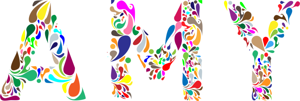 Download Similars - Amy Typography Clipart (1005x340), Png Download