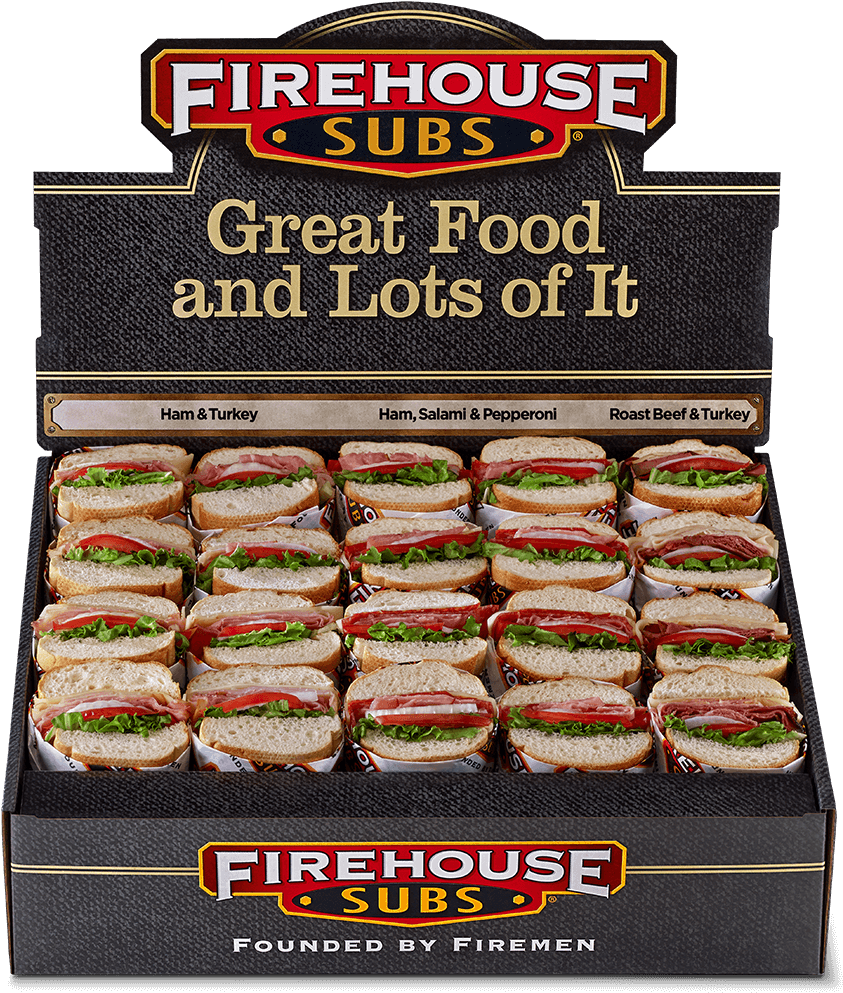 Deluxe Sub Platter - Firehouse Subs Platter Clipart (1702x1200), Png Download
