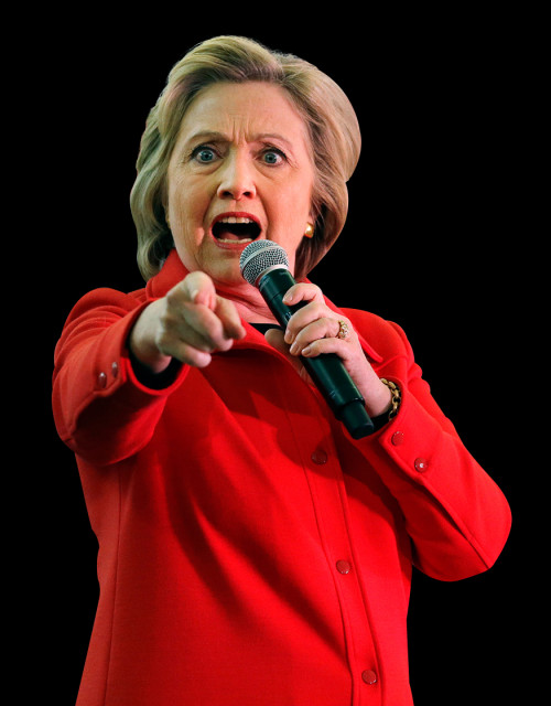 Did You Know - Hillary Clinton Clipart (500x640), Png Download