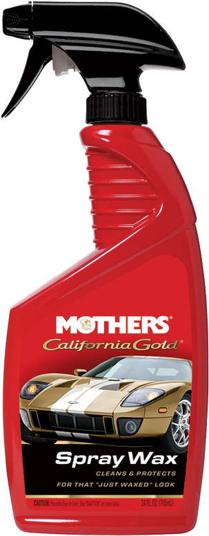 California Gold Spray Wax - Mothers Spray Wax Clipart (800x800), Png Download