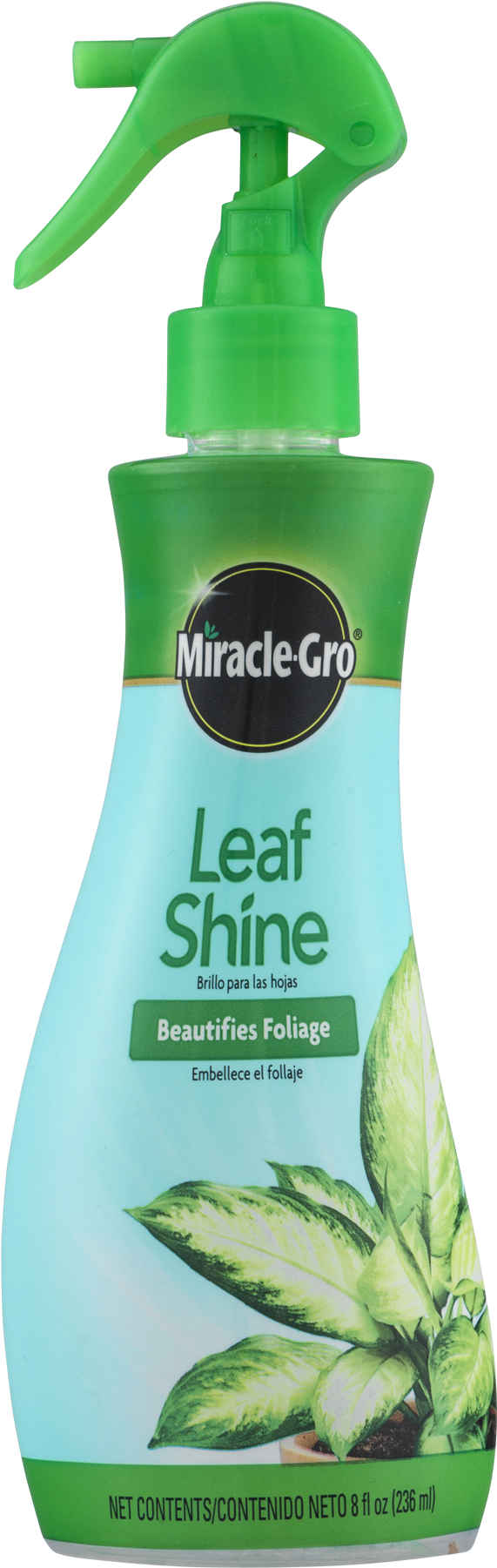 Miracle-gro Leaf Shine 8 Oz Spray Bottle - Miracle Gro Leaf Shine Clipart (1800x1800), Png Download