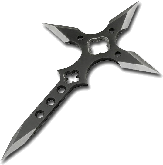 #knife #weapon #cross #goth #aesthetic #aesthetictumblr - Throwing Weapon Clipart (700x700), Png Download