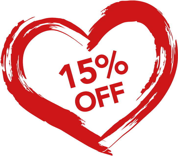 Heart Shape Paint Brush Clipart (800x739), Png Download