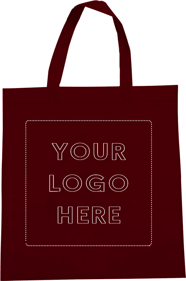 Burgundy - Tote Bag Clipart (800x930), Png Download