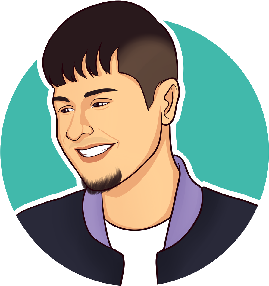 Samuel Madera - Cartoon Clipart (1020x1020), Png Download