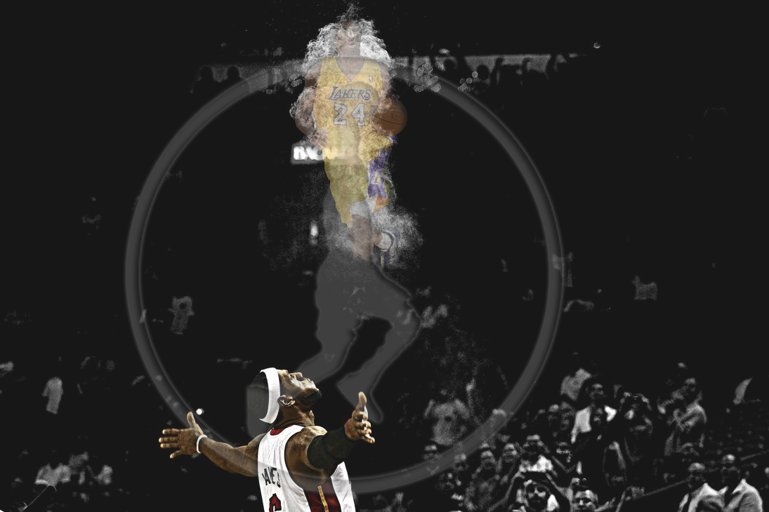 Kobe - Iphone X Lebron James Clipart (1095x730), Png Download