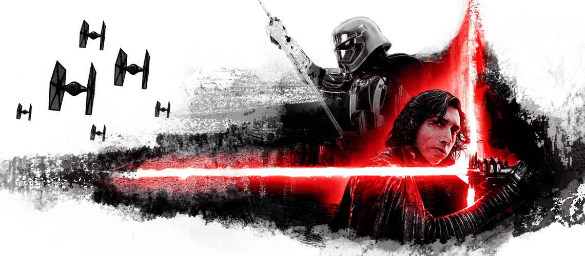 Trailer De Star Wars - Star Wars Os Últimos Jedi Png Clipart (1140x500), Png Download