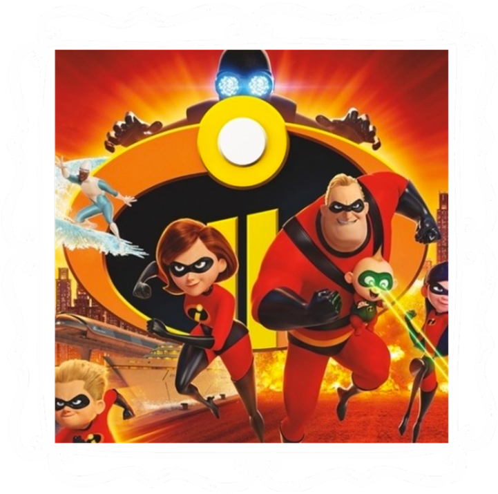 6 - 00pm-9 - 00pm - Increibles 2018 Clipart (800x750), Png Download