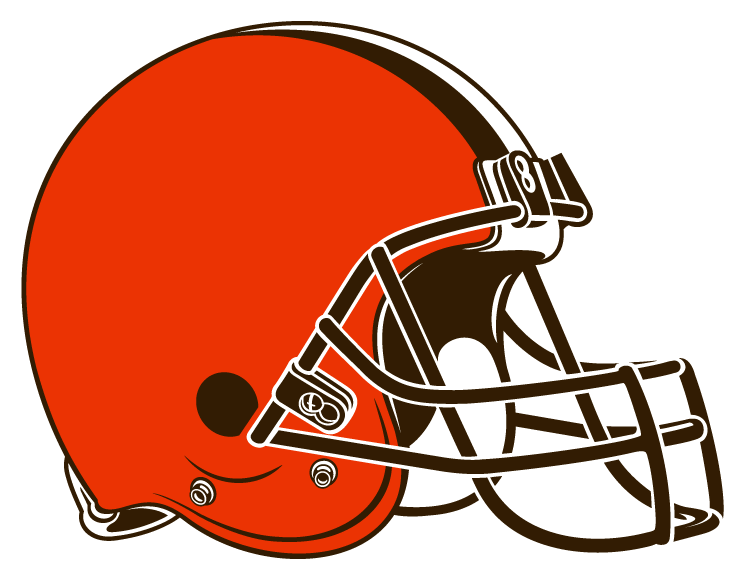 Browns Helmet - Cleveland Browns Png Clipart (750x580), Png Download