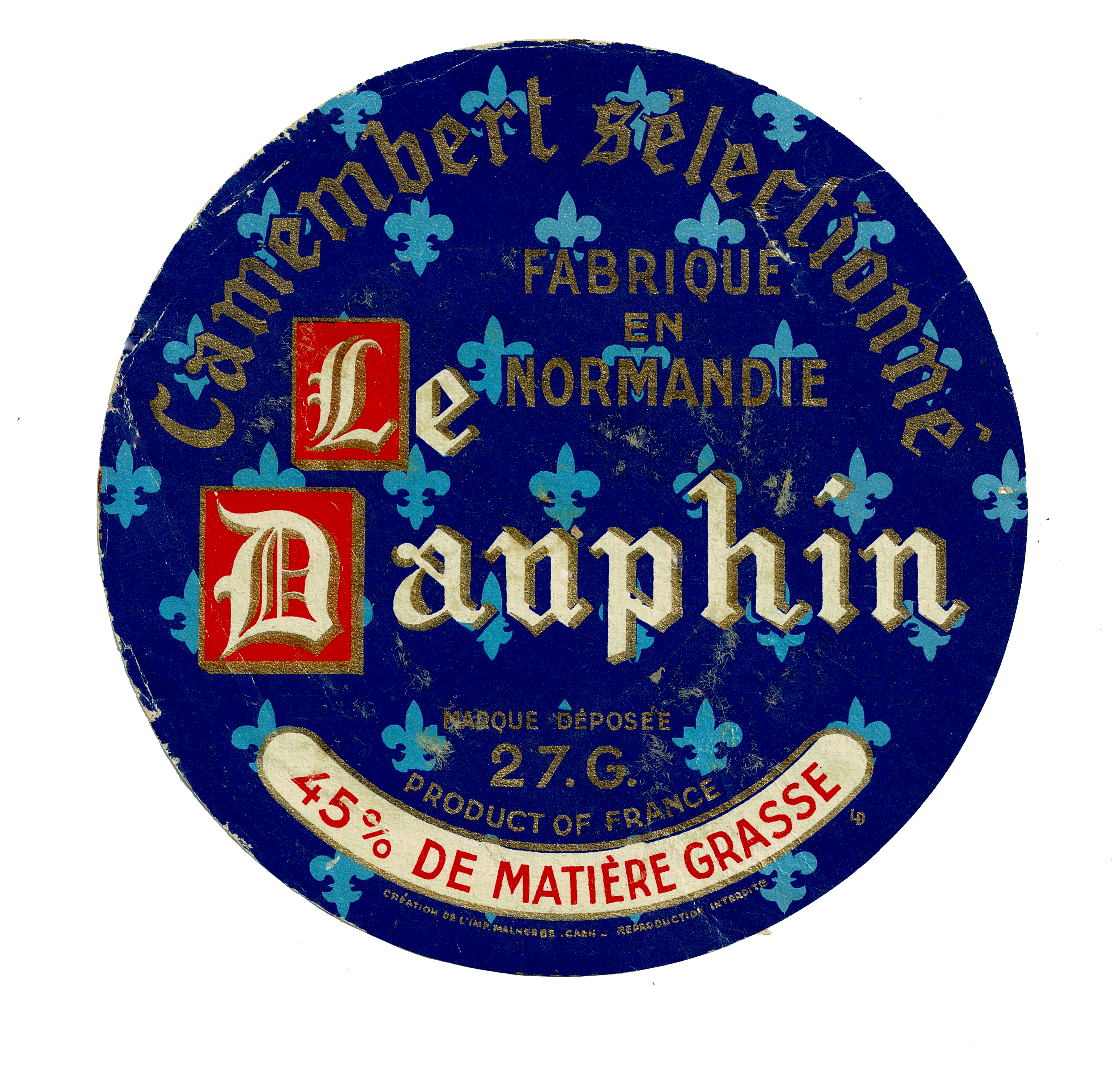 Camembert Pont Audemere - Label Clipart (3107x3107), Png Download