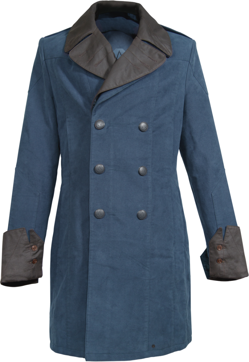 The Arno Coat Is The Most Iconic Garment Of The Assassin's - Musterbrand Assassin's Creed Unity Coat Clipart (800x1161), Png Download