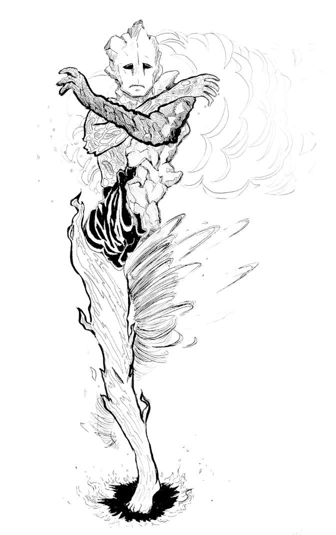 Elemental Guardian Clipart (800x1089), Png Download