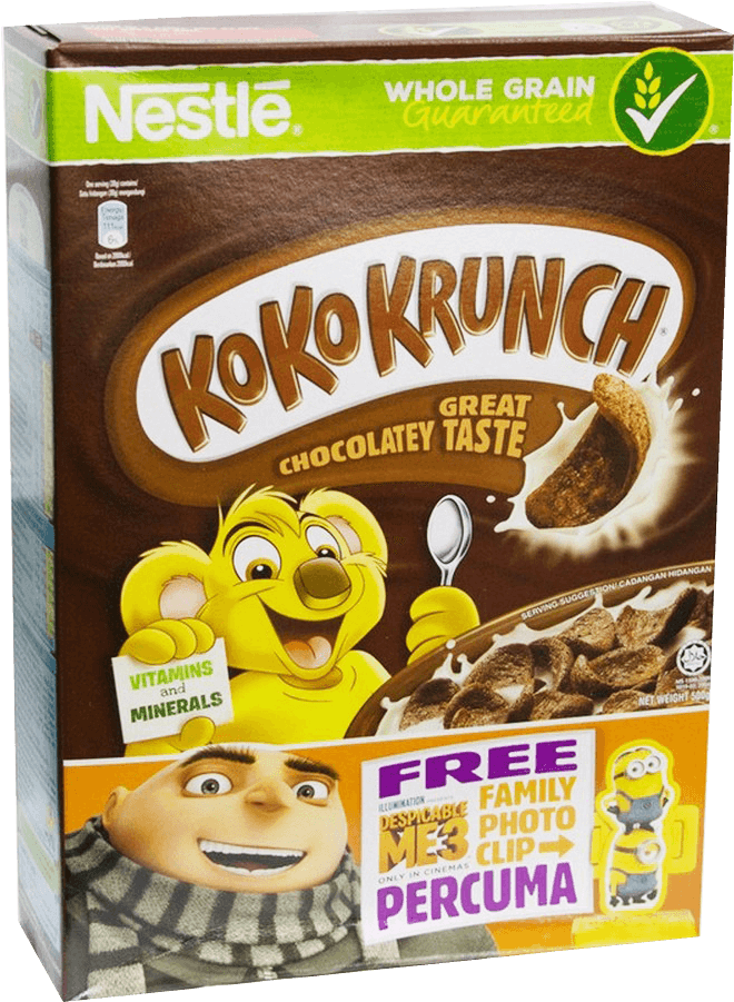 Nestle Cereal Koko Krunch 500 Gm Clipart (1000x1000), Png Download