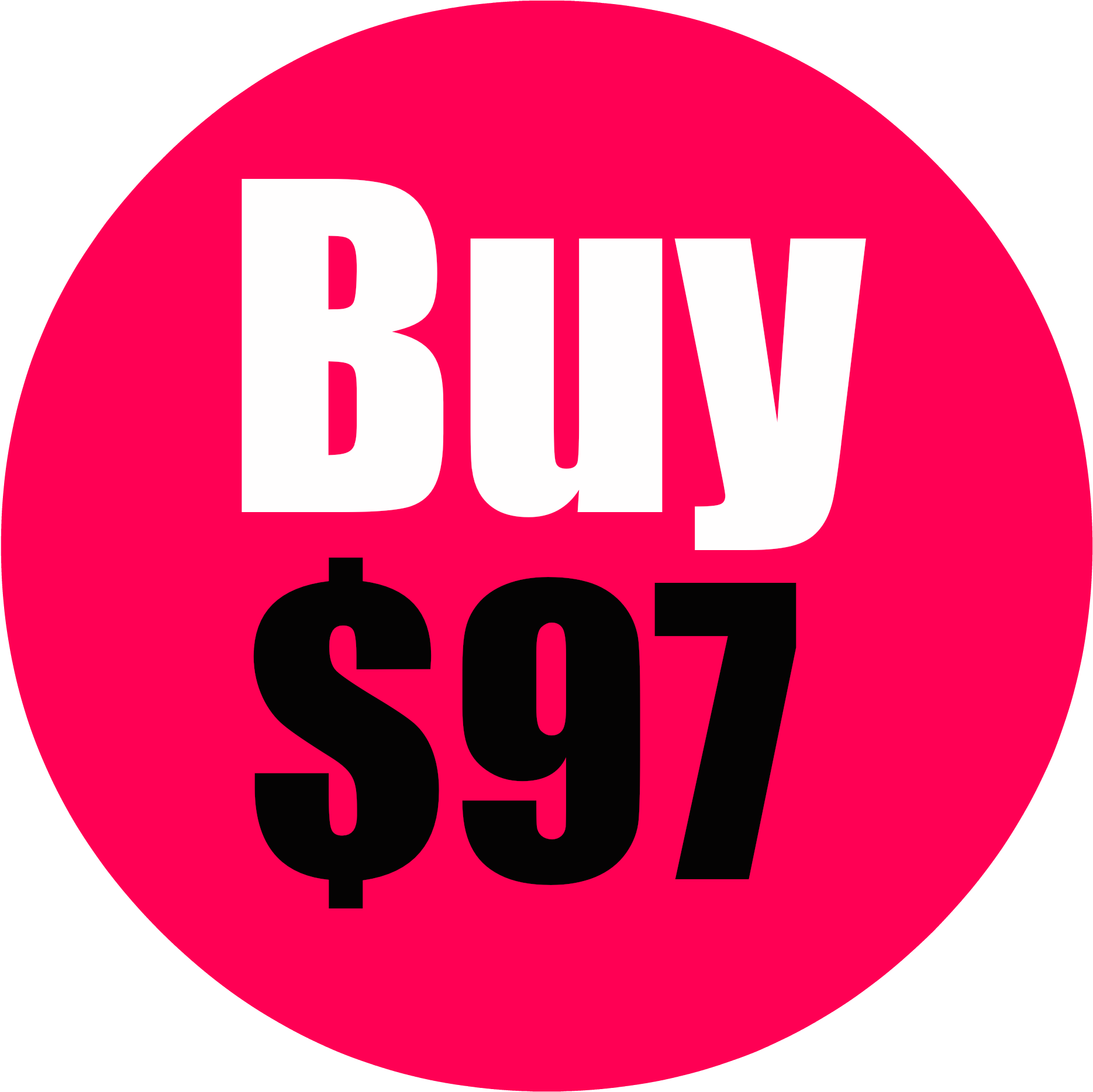 Buy 97 Pink - Circle Clipart (2000x2000), Png Download