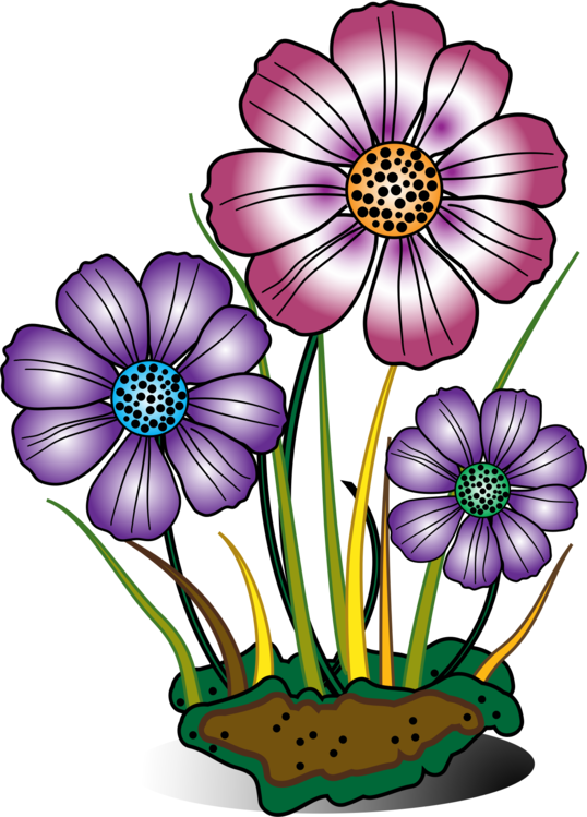 Wildflower Drawing Art Watercolor Painting Clip Art Flowers Bloom