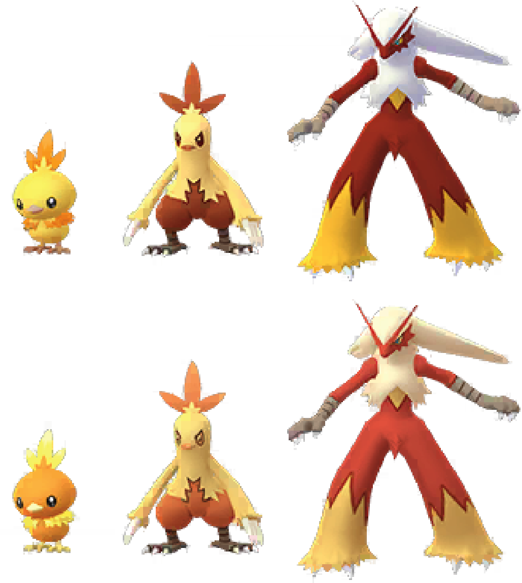 Welcome To Reddit, - Shiny Blaziken Pokemon Go Clipart (1110x1246), Png Download