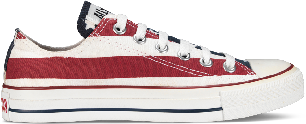 Converse Oxford All Star American Flag , Png Download - Chuck Taylor All-stars Clipart (988x401), Png Download