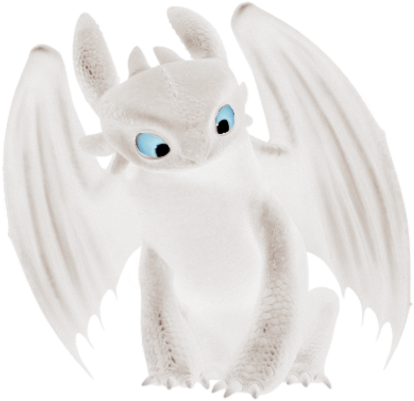 #toothless #dragon #lightfury #nightfury #httyd #httyd3 - Night Fury Toothless Dragon Transparent Background Clipart (1024x1024), Png Download
