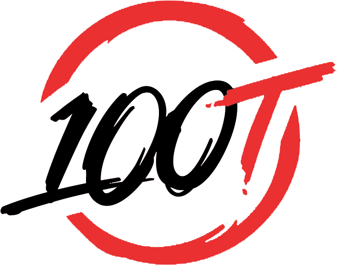 Logo 100 Thieves - 100 Thieves Logo Png Clipart (759x759), Png Download