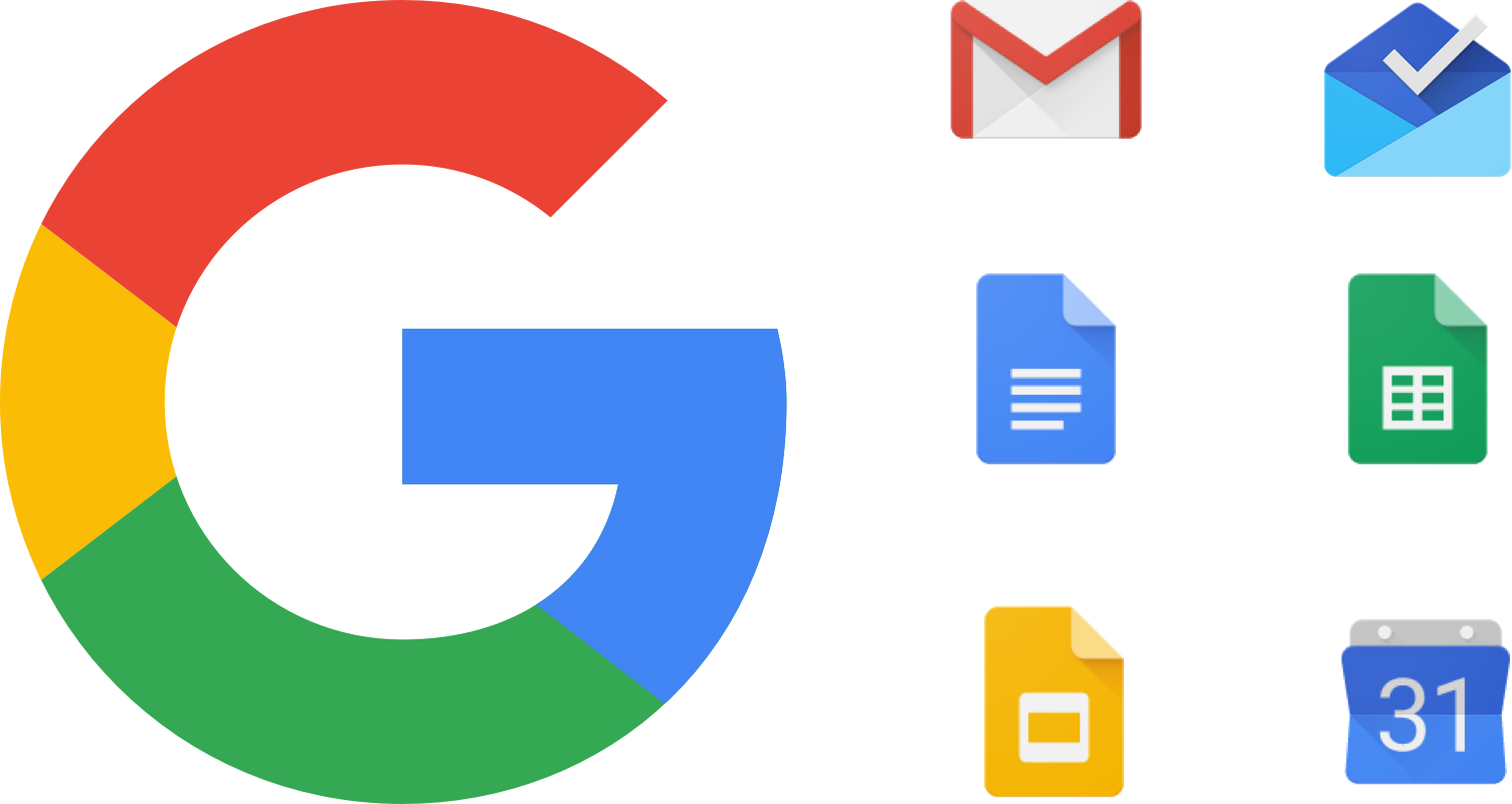 Google G Logo Png - G Suite By Google Cloud Clipart (1504x800), Png Download