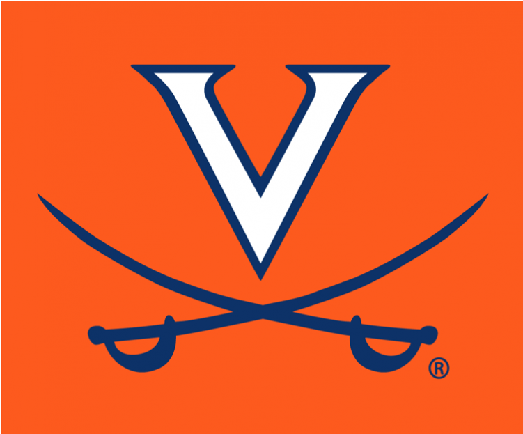 Virginia Cavaliers Iron On Stickers And Peel-off Decals - Logo University Of Virginia Basketball Clipart (750x930), Png Download